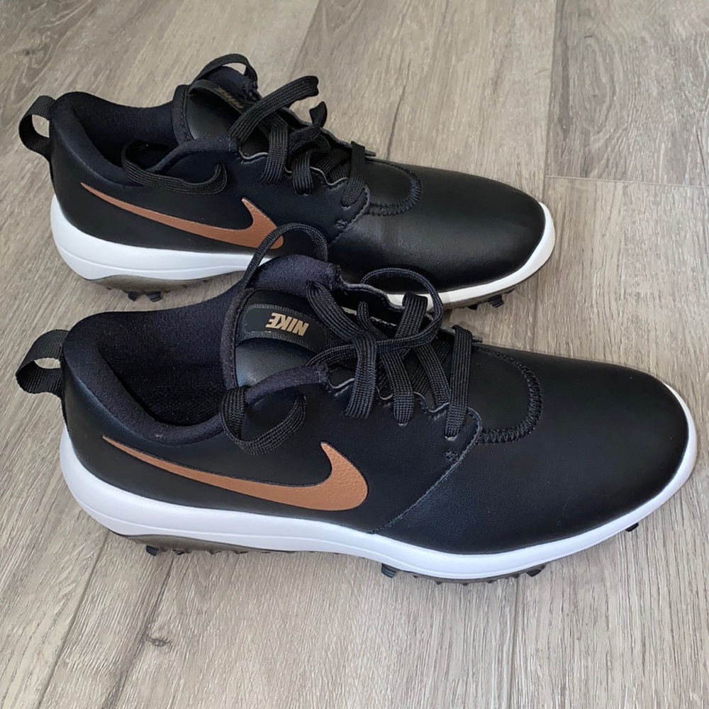 NEW Nike Roshe G Tour Golf Shoes Black/Bronze